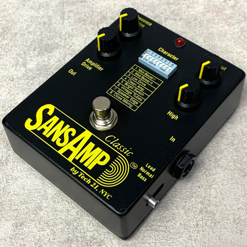 Tech 21 SansAmp Classic ギターエフェクター Tech 21 SansAmp Classic ギターエフェクター