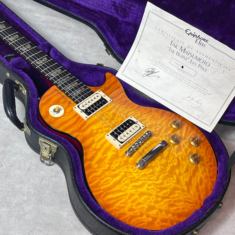 Epiphone Elite TAK Matsumoto Les Paul TAK Burst Mod 【加古川店】