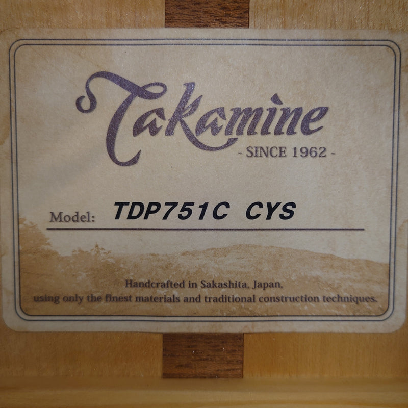 Takamine TDP751C　【加古川店】