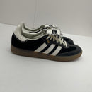 【中古】adidas | アディダス Wales Bonner × adidas Samba Pony Tonal Low スニーカー 26.0cm IE0580 ブラック【尾張小牧店】