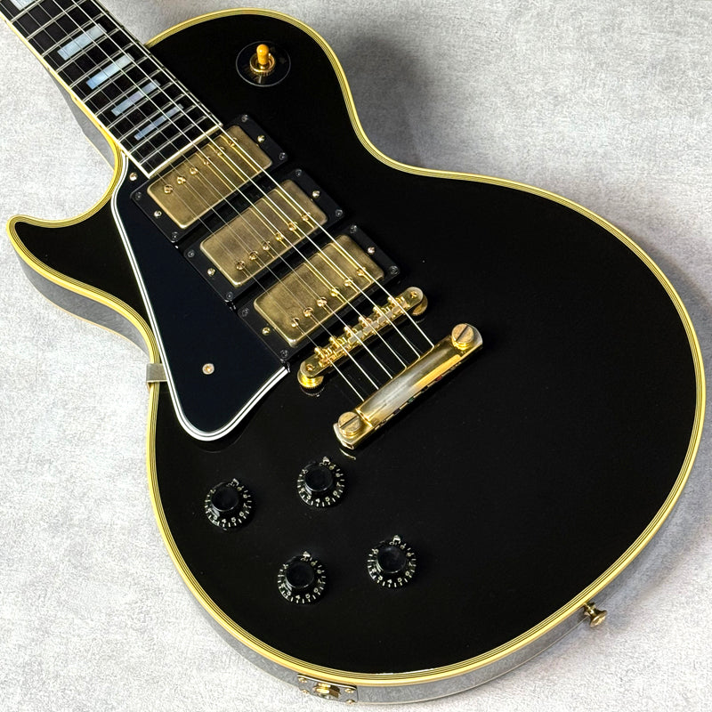 Gibson Custom Shop Historic Collection 1957 Les Paul Custom 3-Pickup Black Beauty Left Hand 【加古川店】