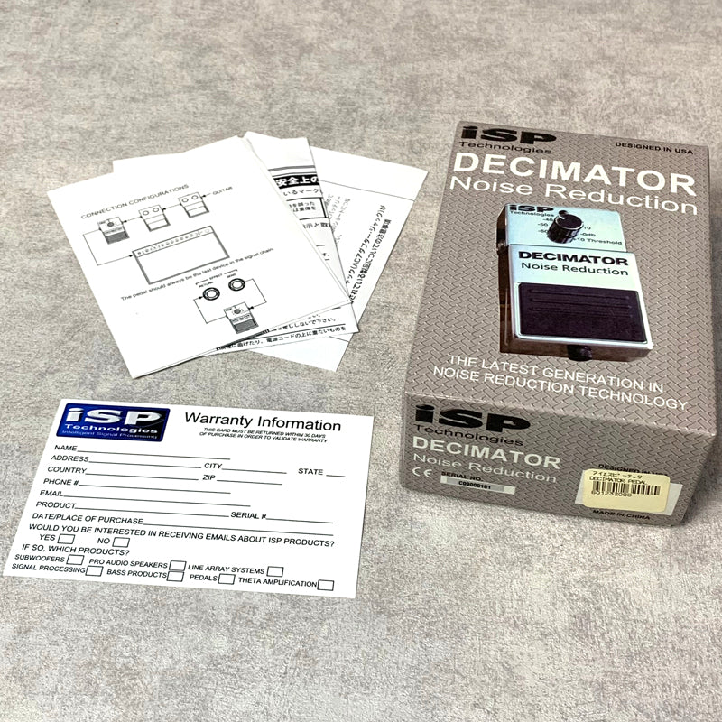 iSP Technologies DECIMATOR【加古川店】