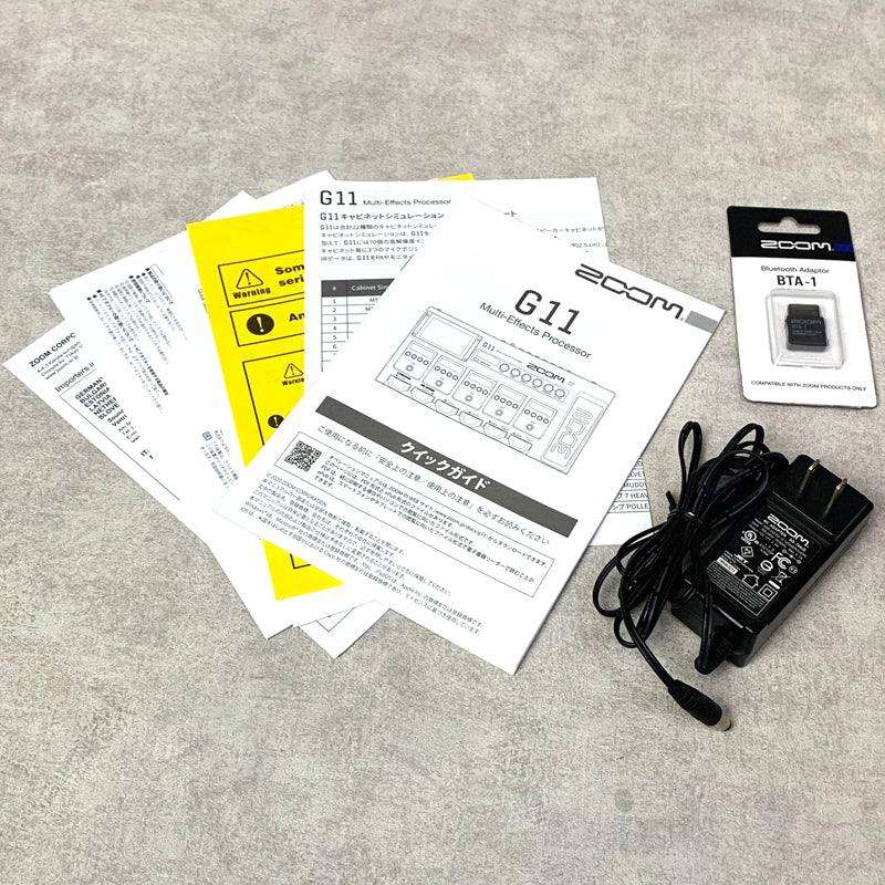ZOOM G11+BTA-1【加古川店】