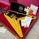 Gibson Custom Shop 1958 Korina Flying V Reissue VOS Natural Black Pickguard 【加古川店】