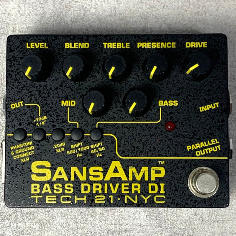 TECH21 SANSAMP BASS DRIVER DI V2【加古川店】