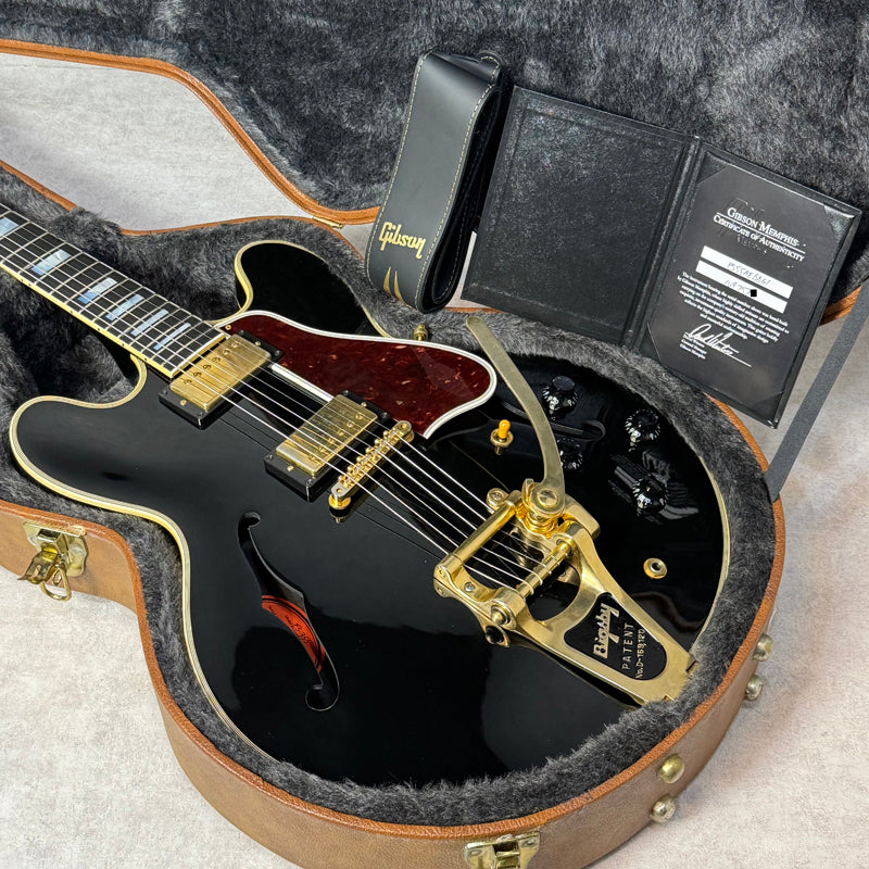 Gibson Memphis ES-355 w/Bigsby Antique Ebony 【加古川店】
