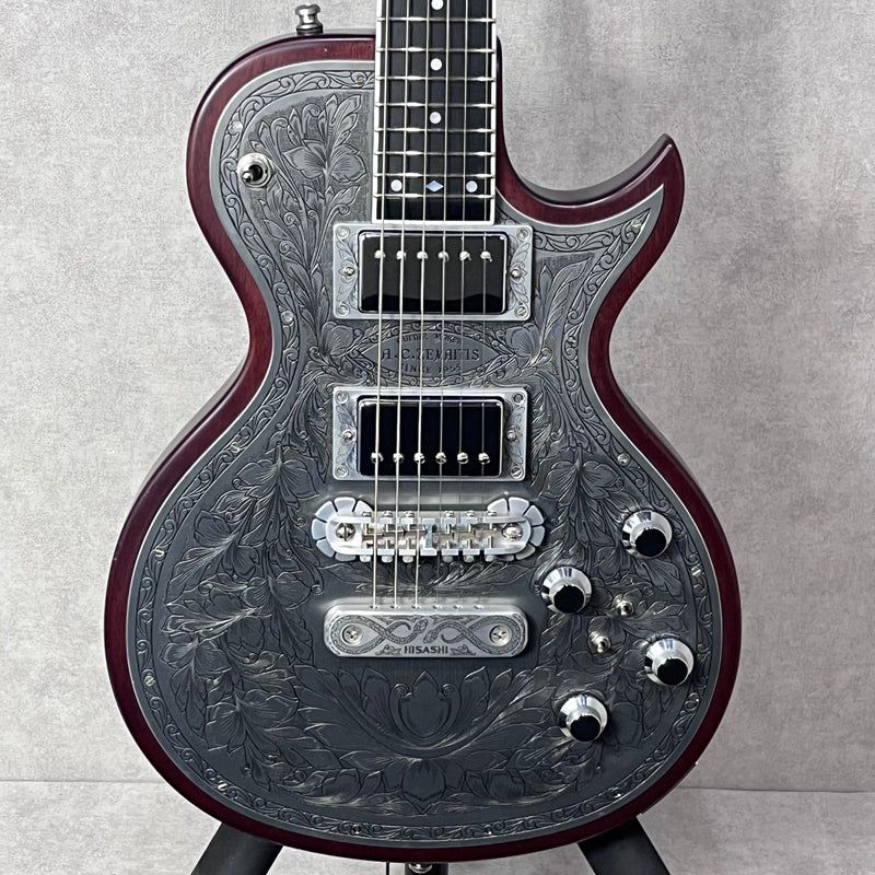 Zemaitis THE PORTRAIT Metal Front HISASHI Signature model Natural