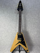 Gibson Custom Shop 1958 Korina Flying V Reissue VOS Natural Black Pickguard 【加古川店】