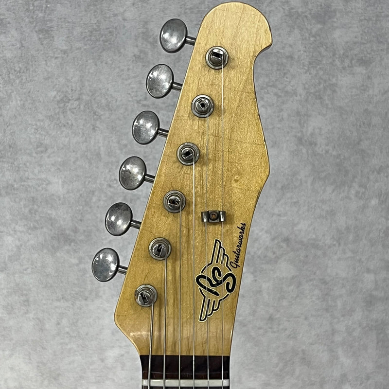 新品】 RS Guitarworks Slab 59 II Translucent Cream Road Killed