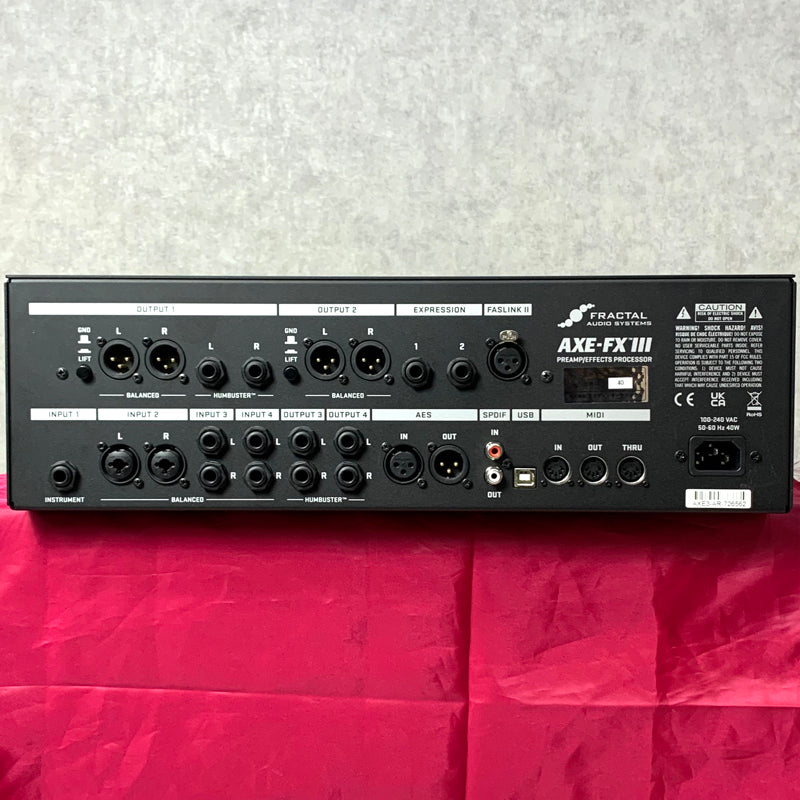 中古】 Fractal Audio Systems Axe-Fx III MARK II TURBO【加古川店】