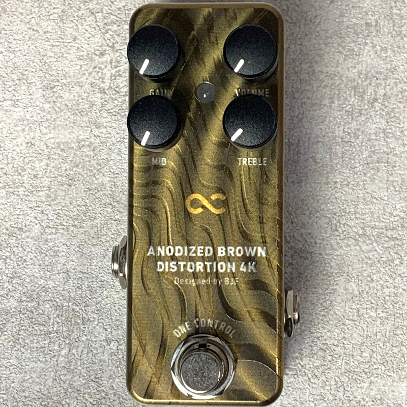 One Control Anodized Brown Distortion 4K【加古川店】