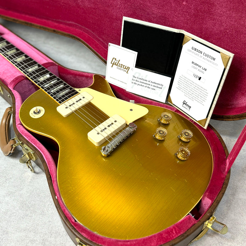 Gibson Custom Shop Murphy Lab 1954 Les Paul Gold Top Reissue Light Aged 【加古川店】