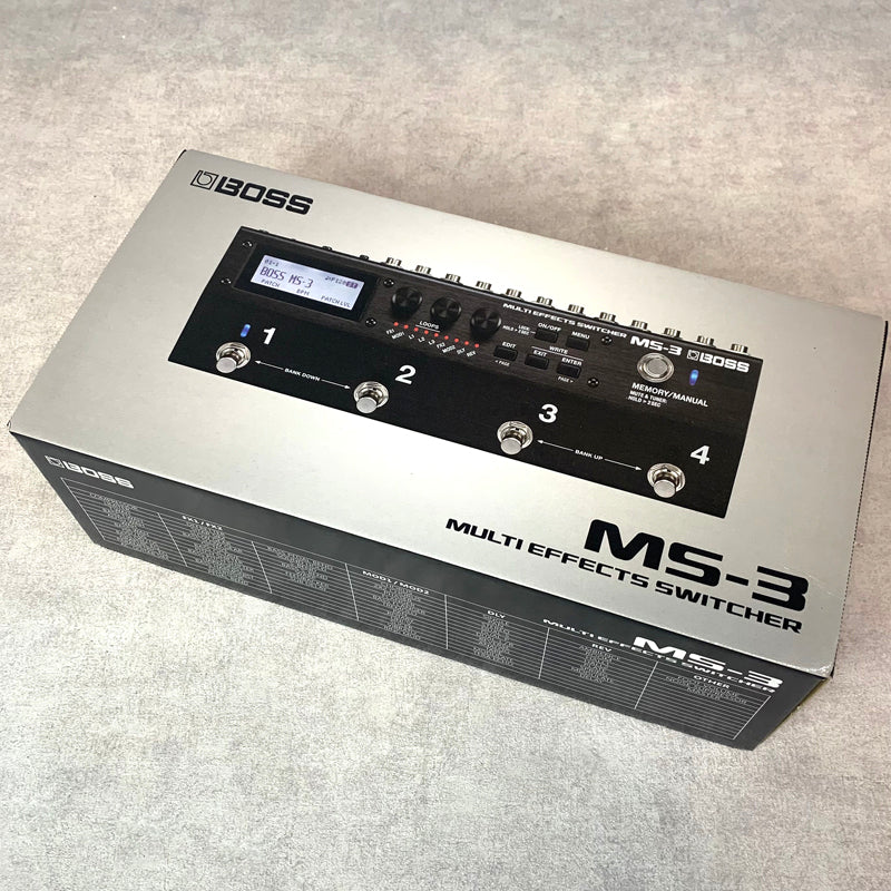 MS-3 Multi Effects Switcher(BOSS)BOSS - レコーディング/PA機器