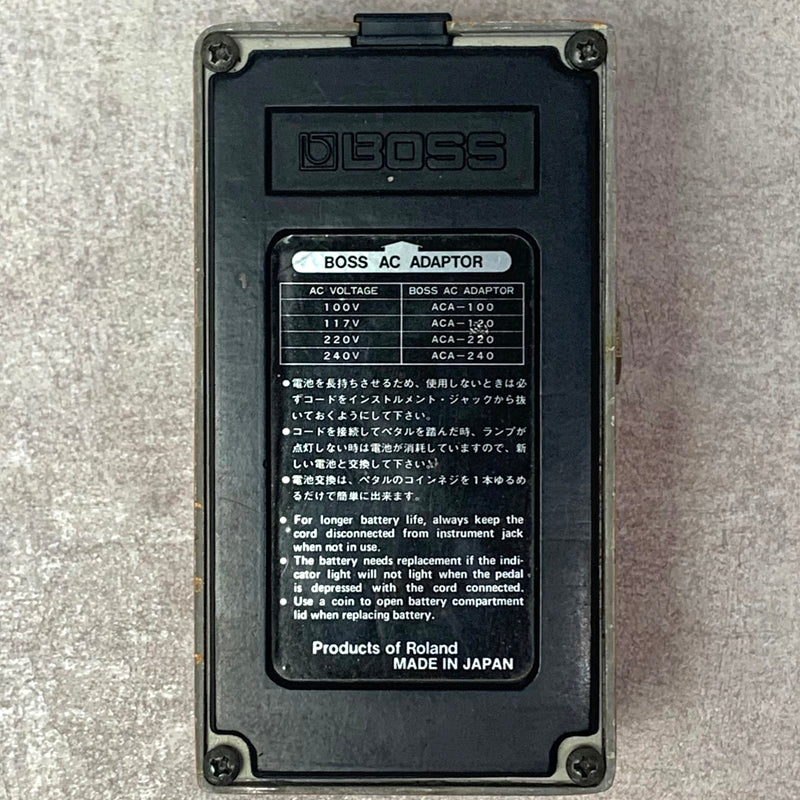 BOSS DSー1 銀ネジ 1980年12月製造 (PSAアダプタ対応)