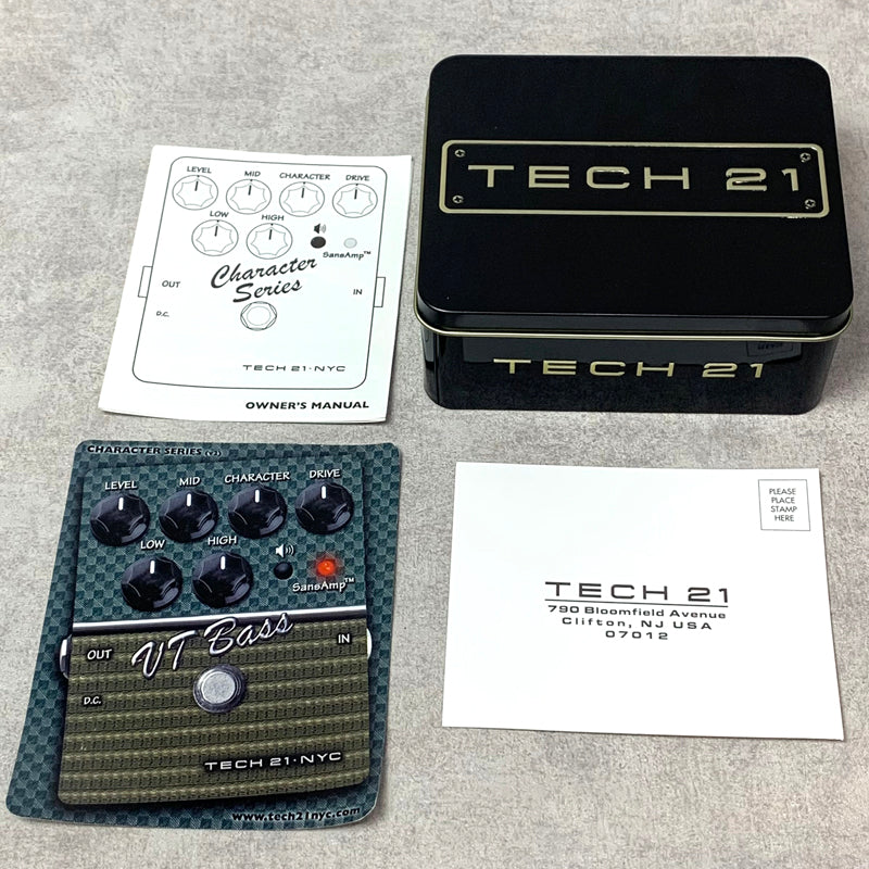 TECH21 SANSAMP VT Bass【加古川店】