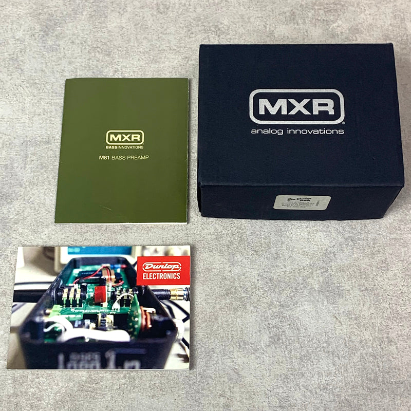 MXR M81 Bass Preamp【加古川店】