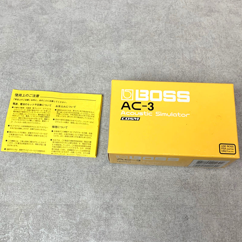 BOSS AC-3 Acoustic Simulator【加古川店】