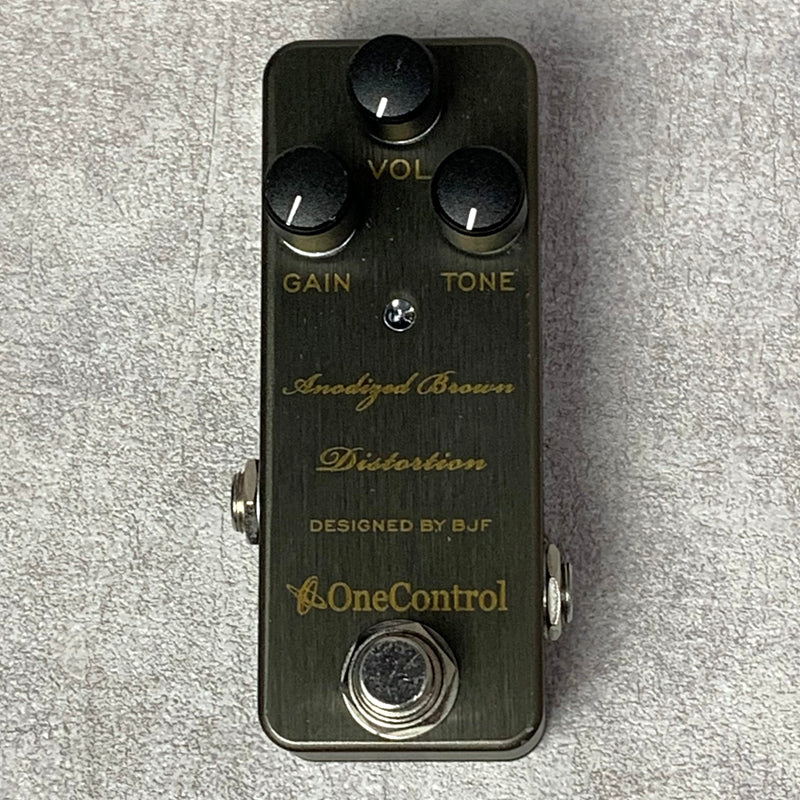 One Control Anodized Brown Distortion 【加古川店】